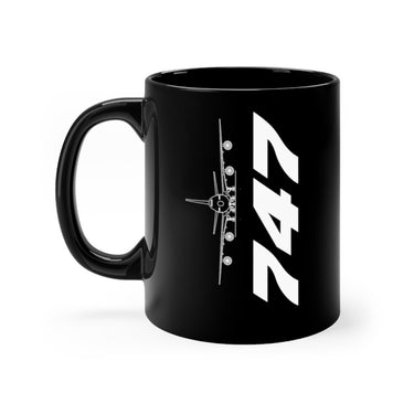 BOEING 747 DESIGNED MUG Printify